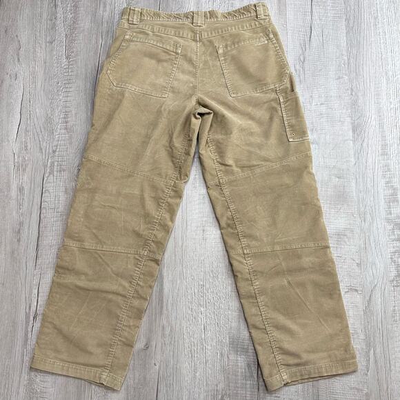 Columbia Men's Corduroy Carpenter Pants 36x32 Tan High Rise Straight Leg Casual - Picture 4 of 7